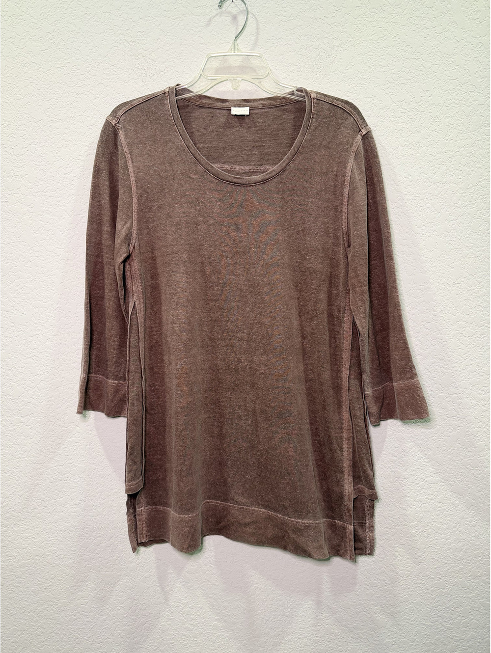 Poetry Women's Brown Cloth Blouse - Size 8